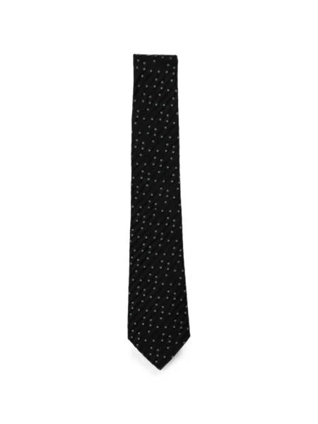 Cravată Giorgio Armani cu dungi negru