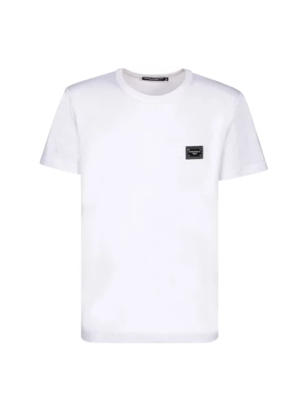 Koszulka Dolce And Gabbana z logo biała