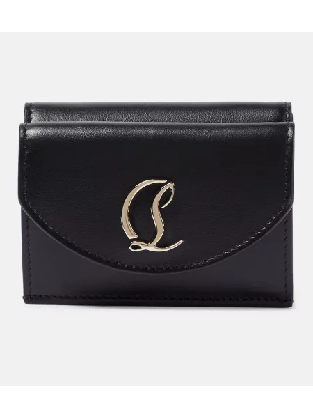 Portofel Christian Louboutin din piele negru