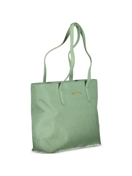 Shopper táska Mario Valentino autogrammal zöld
