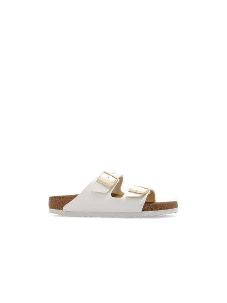 Klapki Birkenstock beżowe
