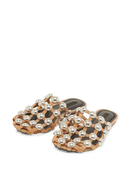 Papuci tip mules Alexander Wang cu tepi