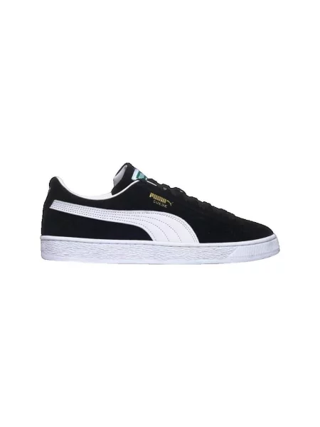 Semišové klasické tenisky Puma Suede čierna