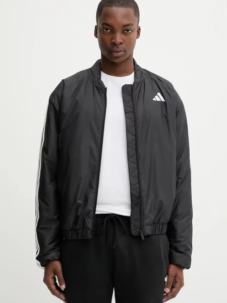 Adidas geacă bomber Essentials de iarnă oversize negru