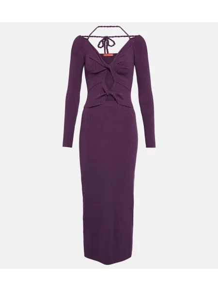 Rochie Altuzarra din jerseu violet