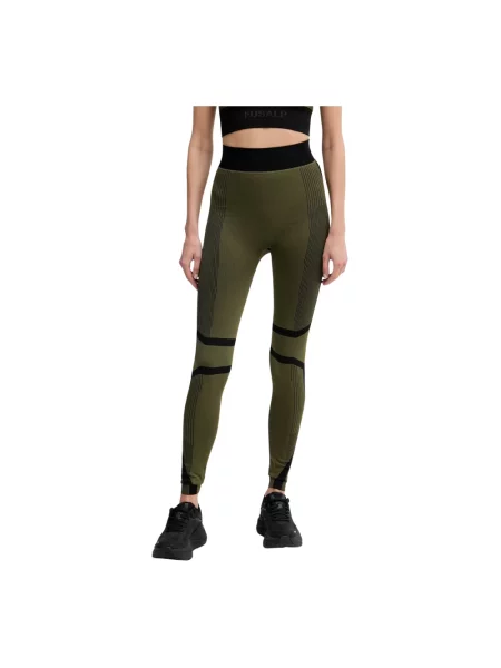 Legginsy Fusalp zielone