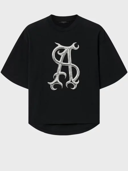 Футболка Allsaints чорна