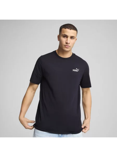 Koszulka Essentials z małym logo No. 1 PUMA niebieska