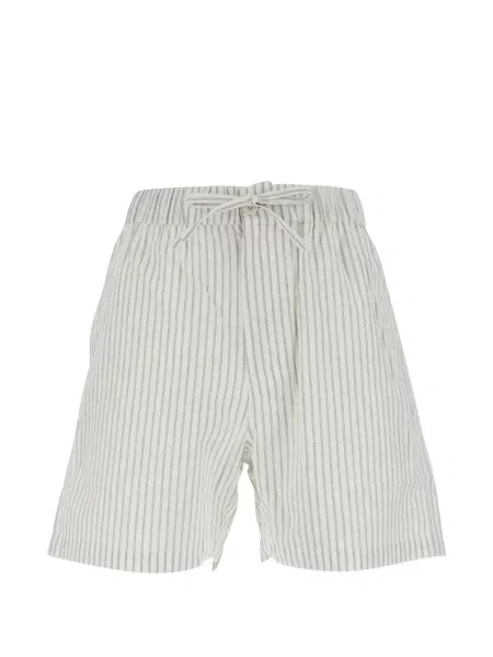 Șnur de strângere pantaloni scurți Coor cu dungi alb