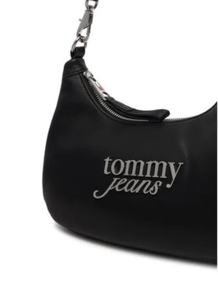 Kabelka Tommy Jeans Tjw Bold Script Shoulder Bag čierna