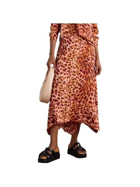 Sukienka Stella Mccartney pomarańczowa