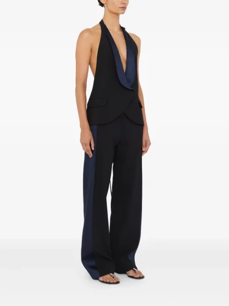 Pantaloni Christopher Esber negru