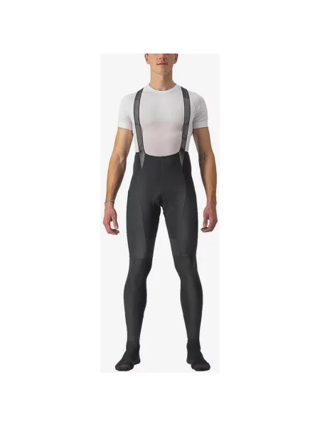 Spodenki na szelkach Castelli Free Aero Rosso Corsa S czarne