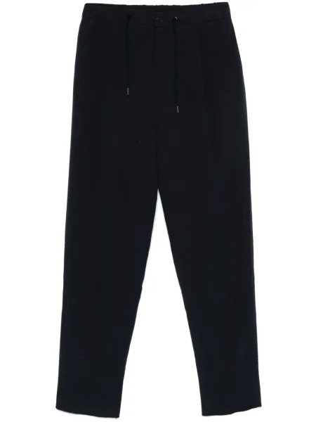 Pantaloni Giorgio Armani de in plisate albastru