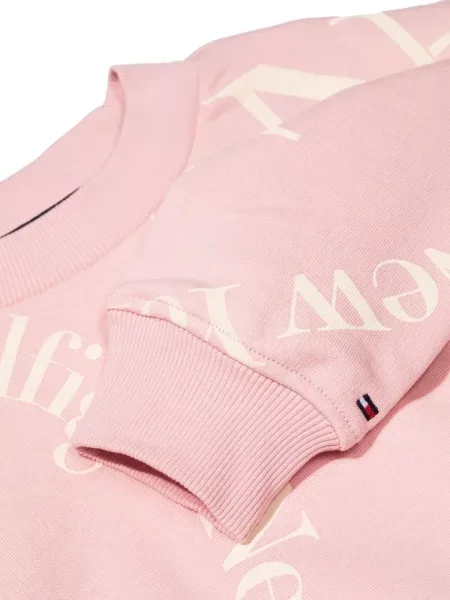 Bluza nierozpinana dziecięca Tommy Hilfiger różowa
