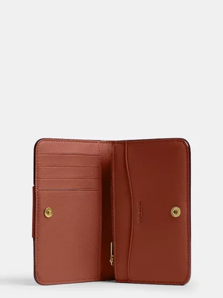Coach etui na karty beżowy