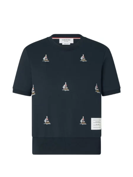 Tricou Thom Browne albastru