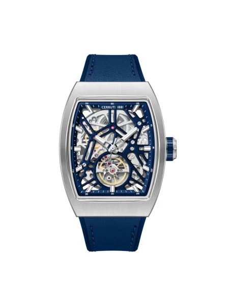 CERRUTI Analogové hodinky Automatic watch Calliano Automatic' modrá