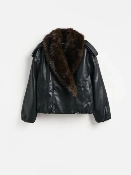 Reserved LADIES` OUTER JACKET negru