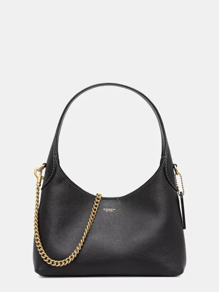 Torebka Coach skórzana czarna