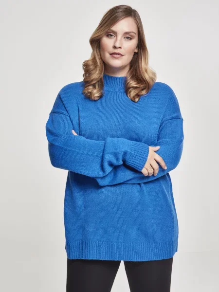 Golf sweter z golfem Urban Classics czarny