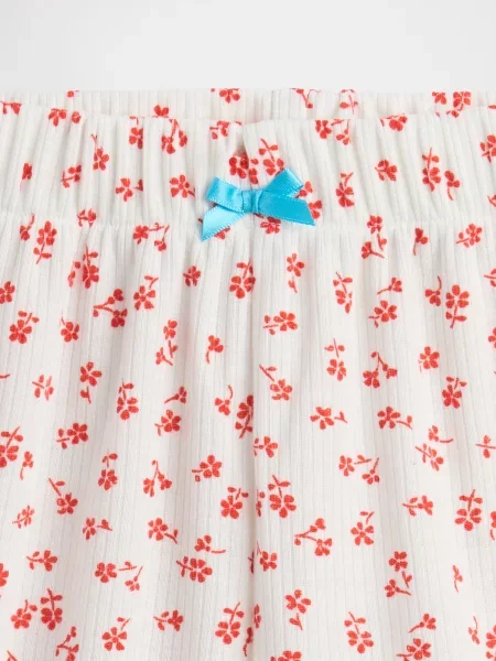 Pantaloni scurți copii Gap alb