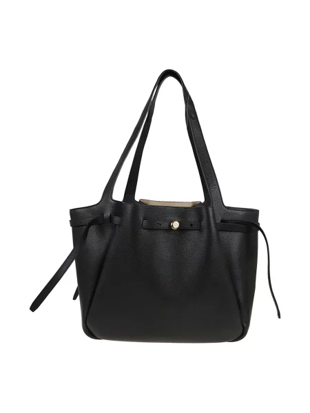 Shopperka Tory Burch skórzana czarna