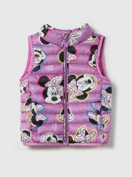 Дитячий Жилет з утеплювачем OVS бузковий