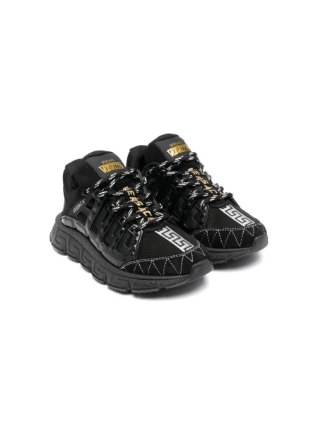 Sneakersy dziecięce Versace Trigreca czarne