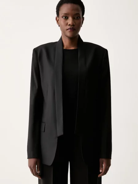 Kenzo sacou pentru femei din lână negru