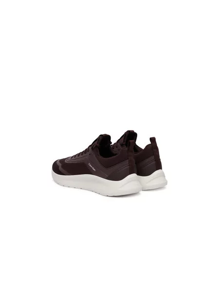 Sportcipők Calvin Klein Light Eva Run Lace Sock Mm Bordó