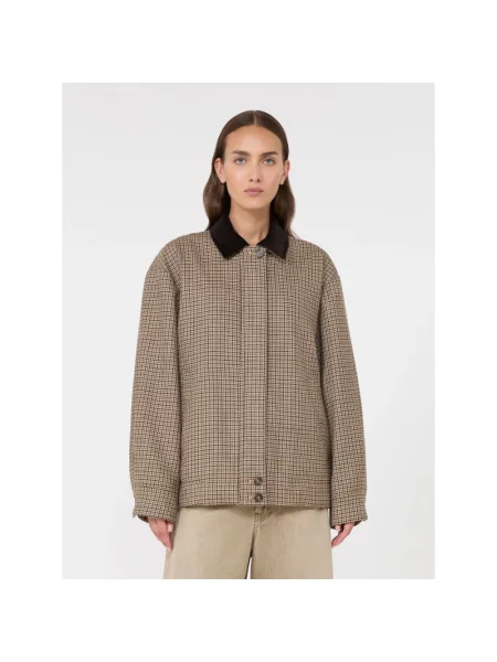 Kurtka bomber Weekend Max Mara brązowy