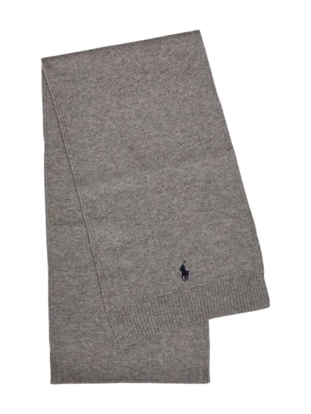 Fleecová bunda Polo Ralph Lauren s výšivkou šedá