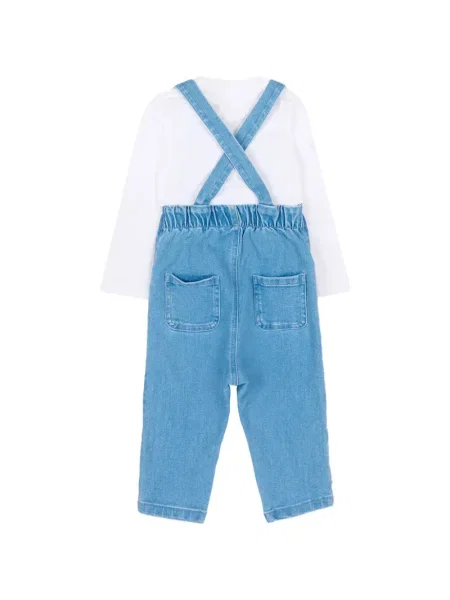 Spodnie dziecięce Tommy Hilfiger niebieskie