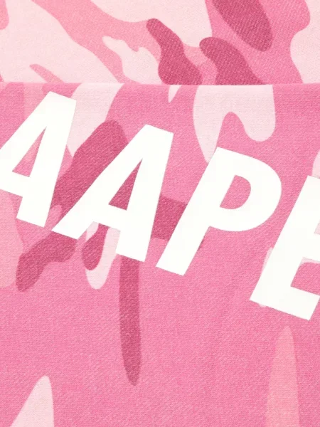 Πουλόβερ Aape By *a Bathing Ape® με σχέδιο παραλλαγής ροζ