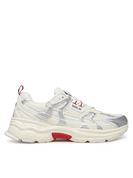 Sneakers REPLAY alb
