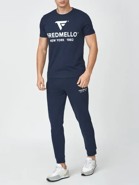 Футболка Fred Mello синя