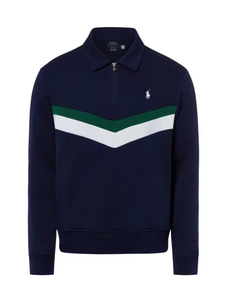 Polo Ralph Lauren Bluza Granatowy biała