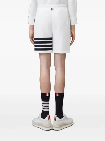 Pantaloni scurți Thom Browne alb