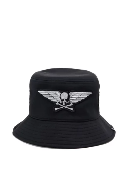 Pălărie bucket Mastermind Japan cu petice negru