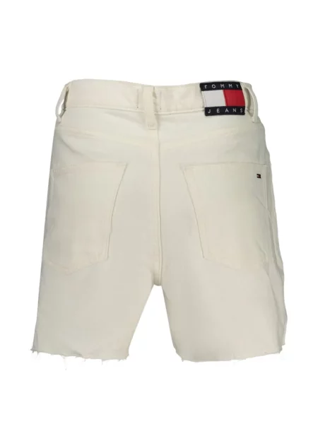 Pantaloni scurți Tommy Hilfiger cu autograf alb