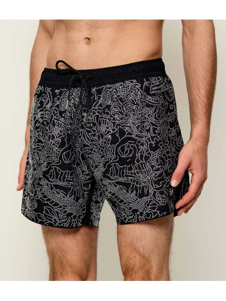 Pantaloni scurți Philipp Plein negru