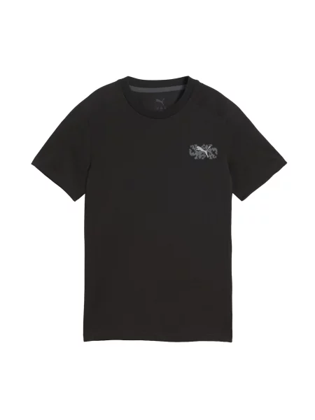 PUMA Tricou funcțional gri / gri bazalt negru