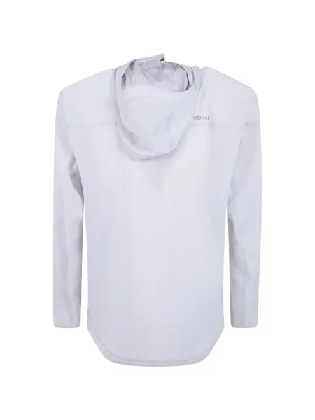 Geacă Houdini Sportswear cu glugă cu imagine alb