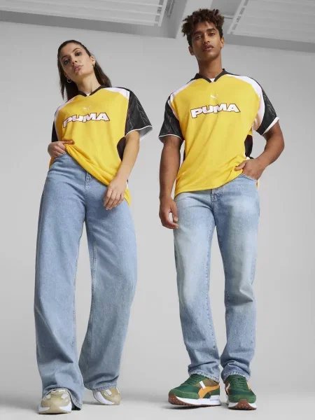 PUMA Футболка спортивна Унісекс Перероблений жовтий