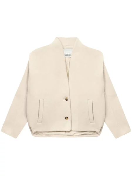 Kurtka bomber Isabel Marant biały