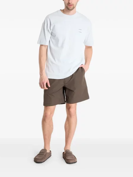 Pantaloni scurți Samsøe Samsøe maro