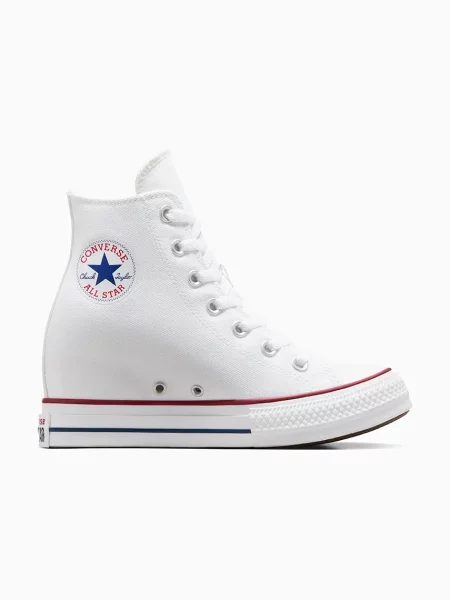 Високи кецове Converse Chuck Taylor All Star Wedge бяло