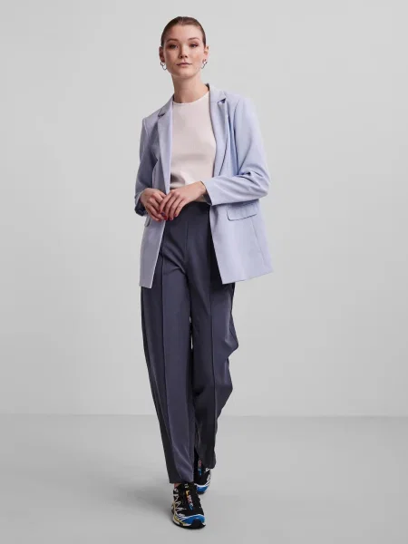 PIECES Blazer Bossy svetlo modra