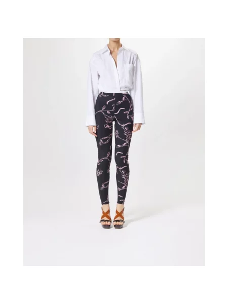 Spodnie Moschino czarne
